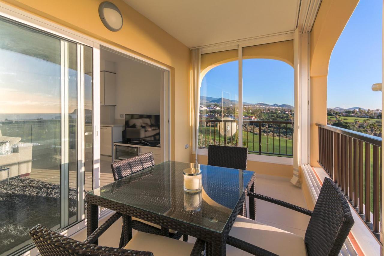 Golf View Apartment - Stunning Ocean View Golf Del Sur San Miguel de Abona Bagian luar foto