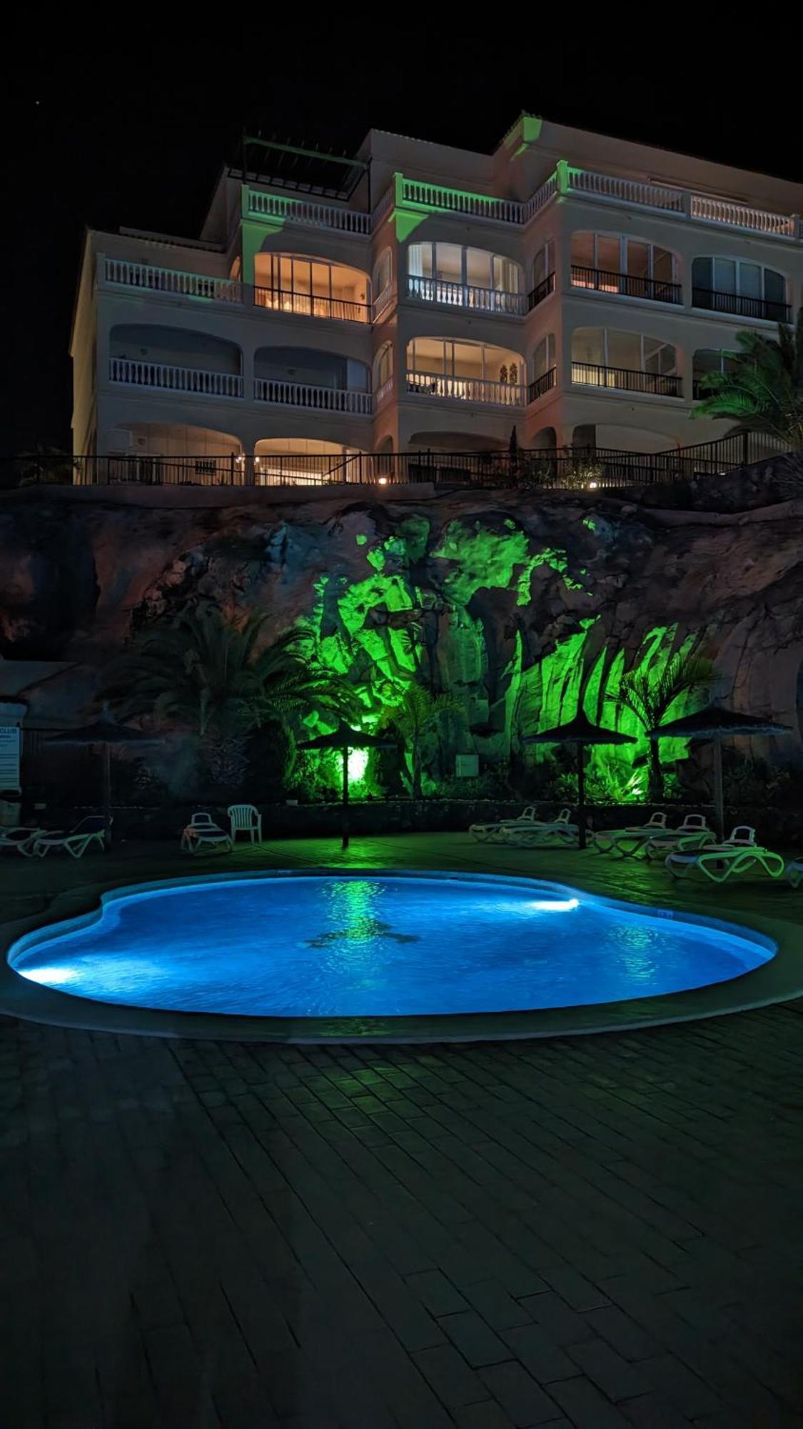 Golf View Apartment - Stunning Ocean View Golf Del Sur San Miguel de Abona Bagian luar foto