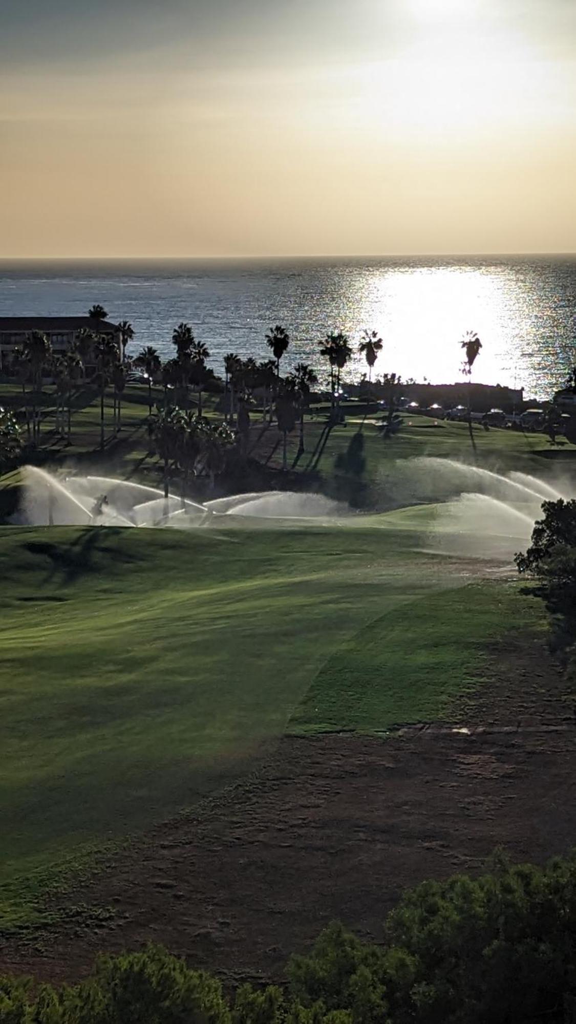 Golf View Apartment - Stunning Ocean View Golf Del Sur San Miguel de Abona Bagian luar foto